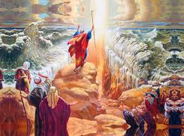 Moses Parting Red Sea